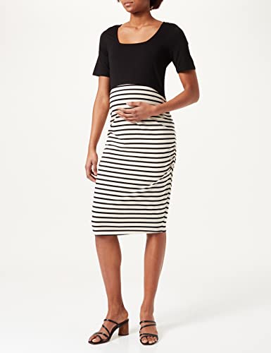 noppies-umstandskleid-stillkleid-dress-nursing-short-sleeve-stripe-l-we-schwarz- image 7