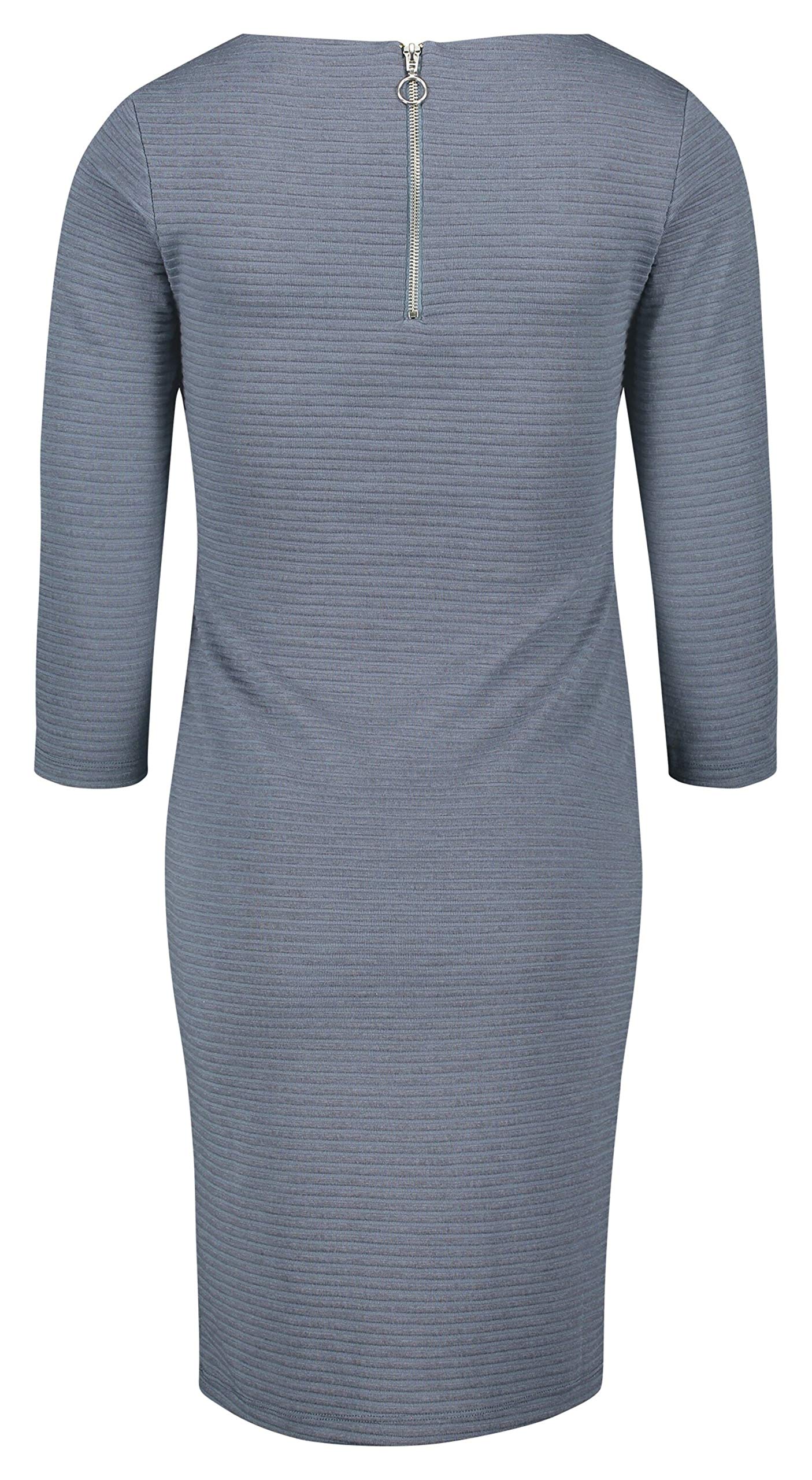 noppies-damen-kleid-nurs-3-4-slv-zinnia-stillkleid-mit-3-4-rmeln-blau-nightshado image 6
