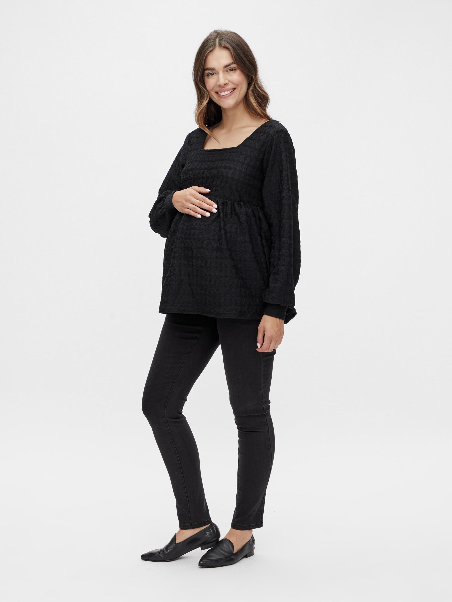 mamalicious-mleloisa-langarm-top-f-r-schwangere-vielseitiges-basic image 4