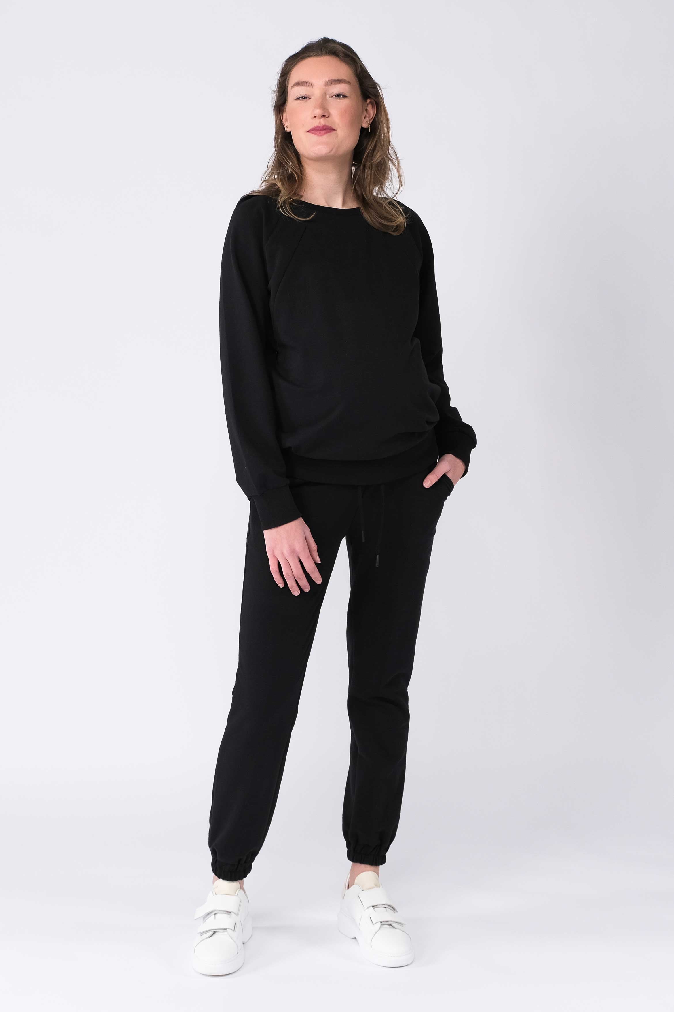 love2wait-sweater-nursing-black image 1