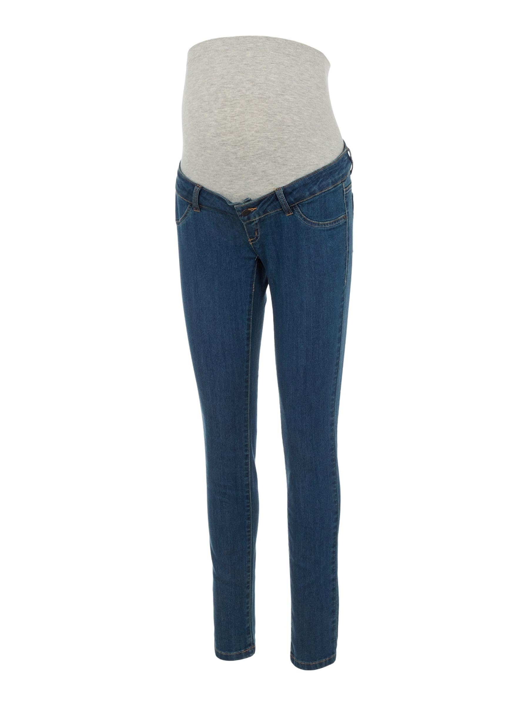mamalicious-damen-jeans-mljulia-medium-blue-slim-jeans-a-noos image 1