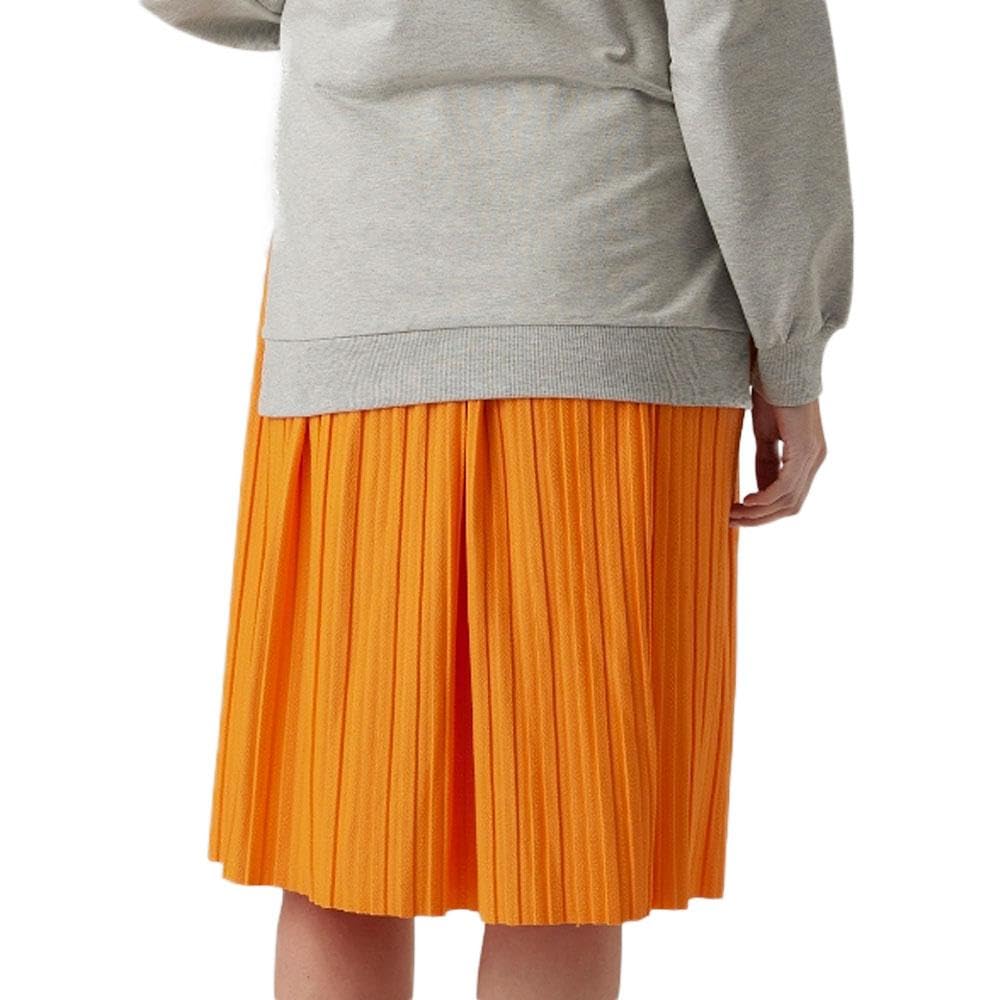 mamalicious-damen-rock-sasha-orangefarbener-umstandsrock-xl-bequem-und-stilvoll- image 2