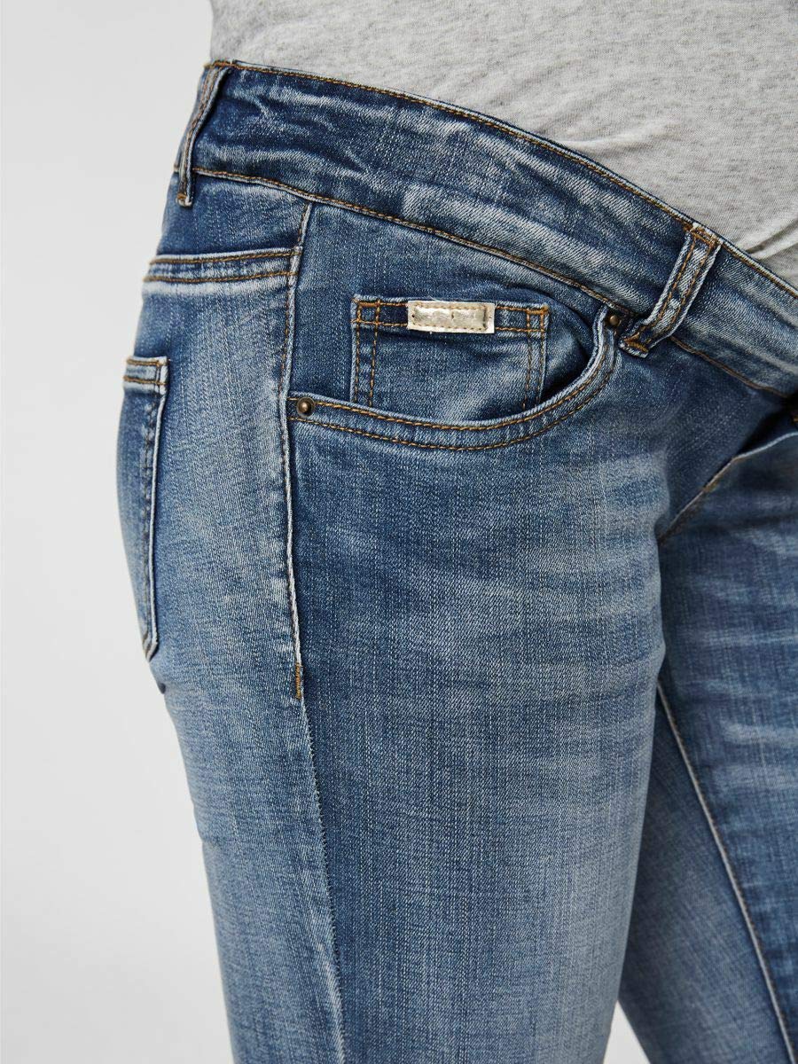 mamalicious-damen-umstandshose-mlgolden-slim-jeans-noos-a-schmale-passform-18-st image 6