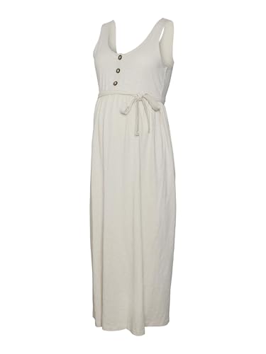 mamalicious-damen-kleid-mlevi-lia-sl-jrs-ankle-dress-rmellos-100-baumwolle image 8
