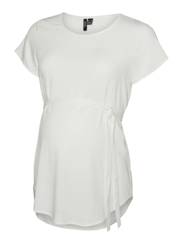 mamalicious-vmmbella-ss-top-wvn-ga-noos-umstands-t-shirt-aus-lenzing-ecovero-vis-2 image 1