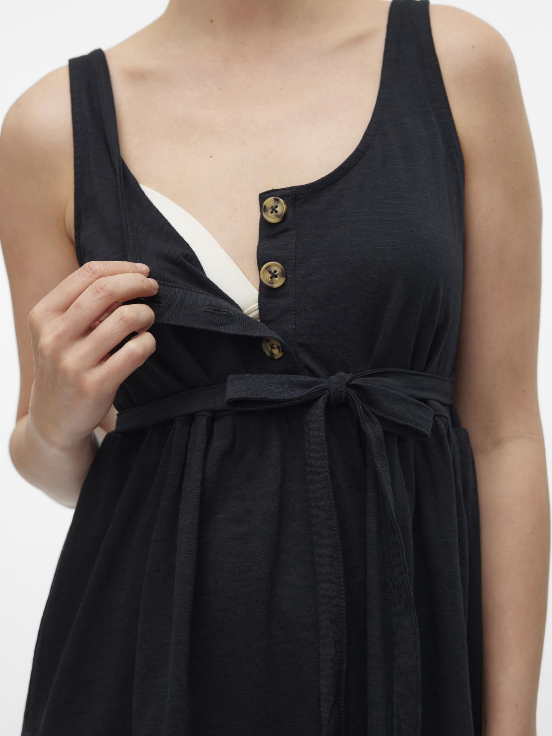 mamalicious-umstandskleid-mlivy-rmelloses-stillkleid-aus-100-baumwolle-mit-taill image 5