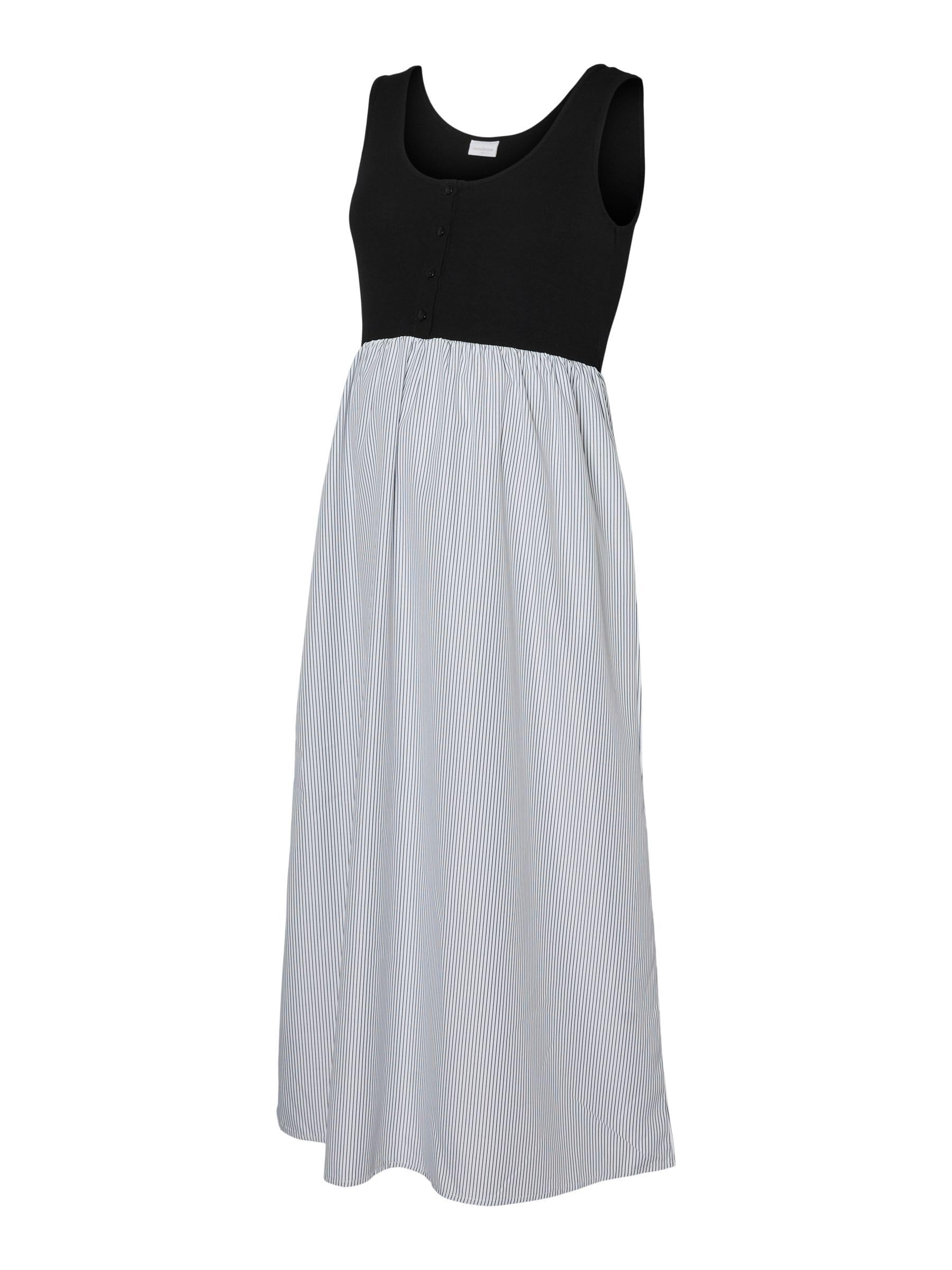 mamalicious-mljoelle-umstandskleid-2-in-1-stillkleid-mit-u-ausschnitt-stillfunkt image 1