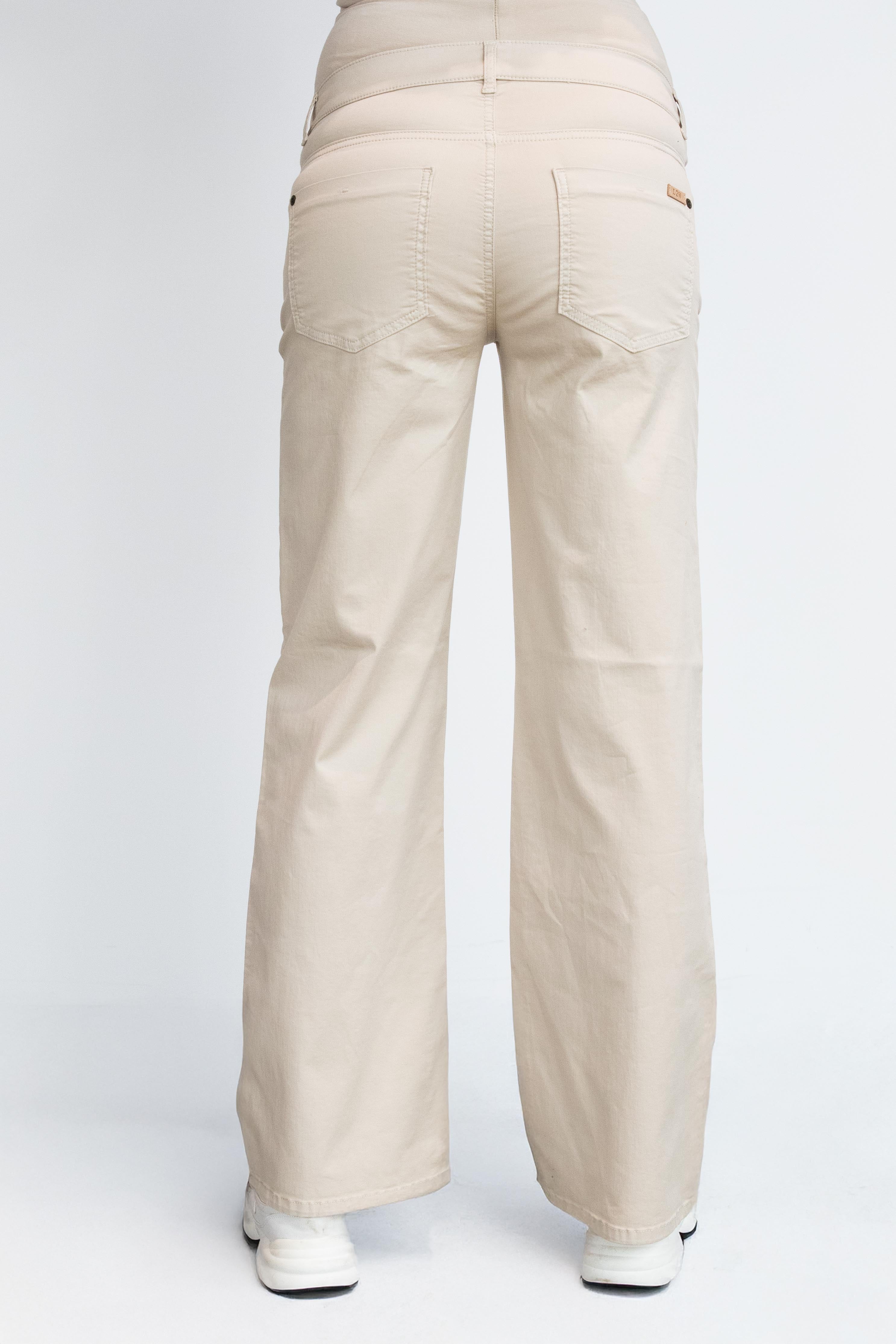 love2wait-pants-julia-cotton-wide-leg-sand-umstandshose image 3