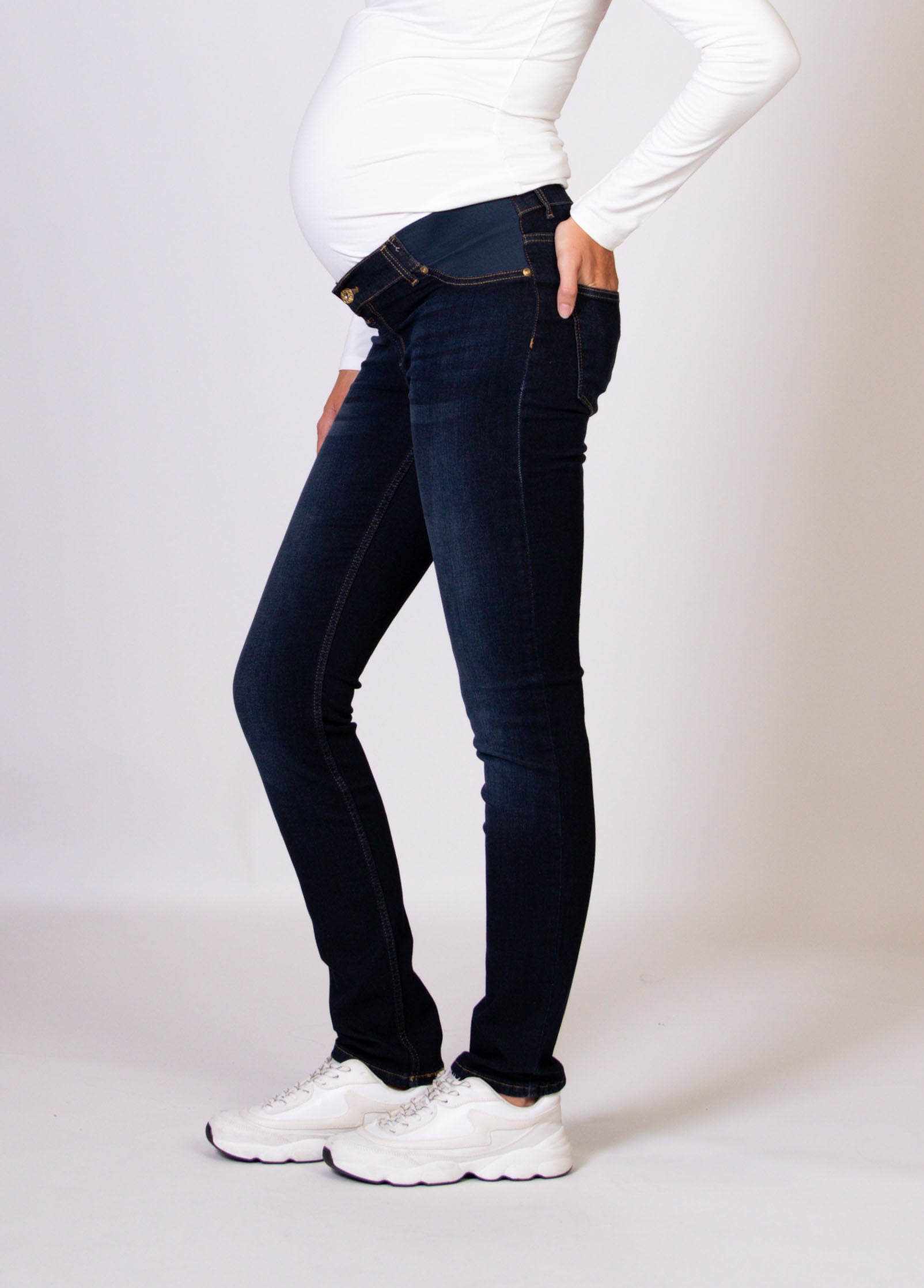 love2wait-emerald-straight-fit-jeans-b999036-022-dark-wash-umstandsjeans-mit-ela image 2