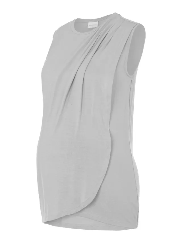 mamalicious-mlpilar-damen-stilltop-mit-o-ausschnitt-aus-lenzing-ecovero image 1
