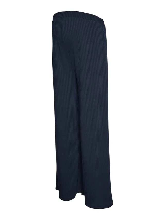 mamalicious-umstands-hose-mit-weitem-beinschnitt-und-hoher-taille-f-r-alltag-und image 1