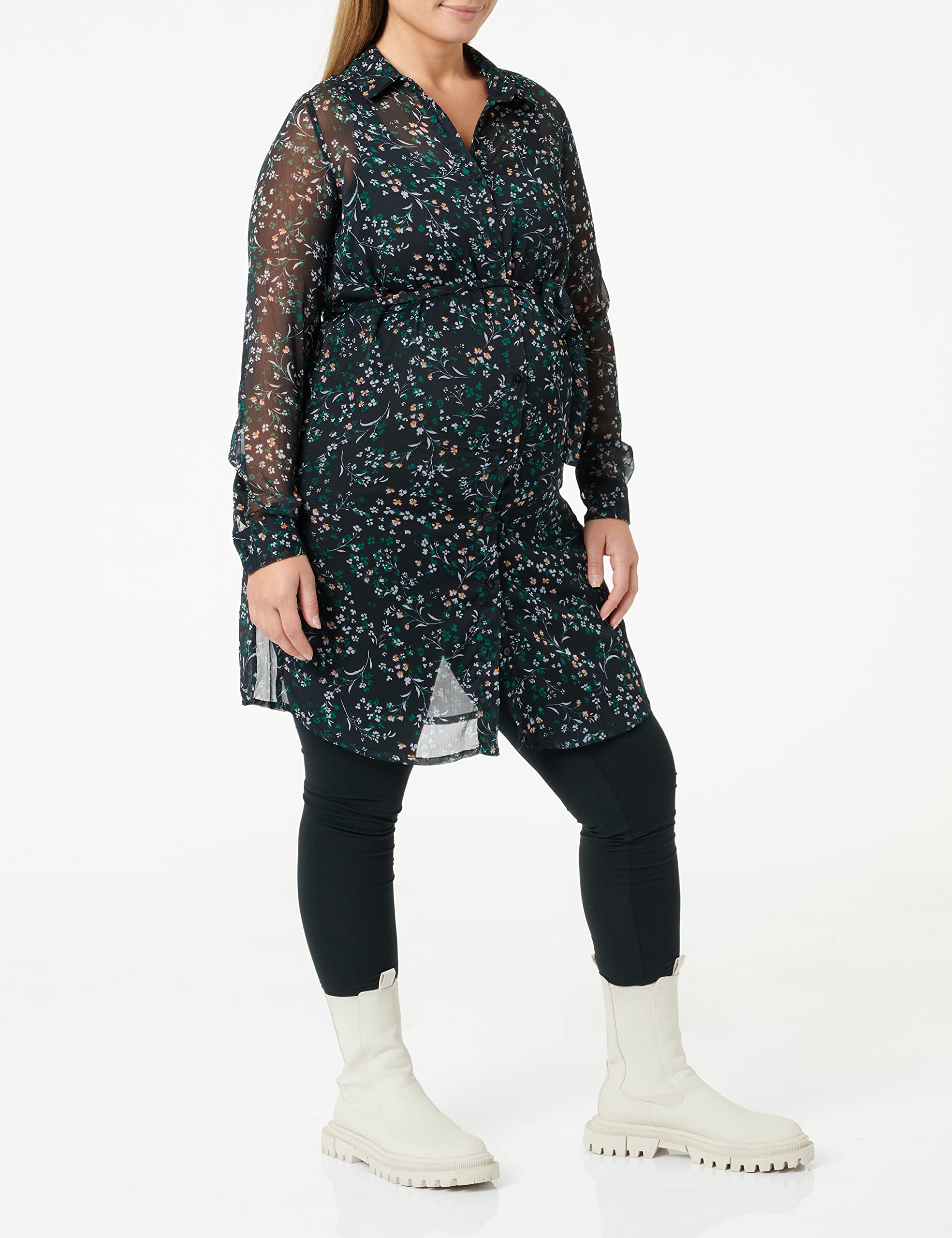 mamalicious-umstands-und-stillkleid-mlshane-l-s-woven-shirt-dress-lang-rmeliges- image 2