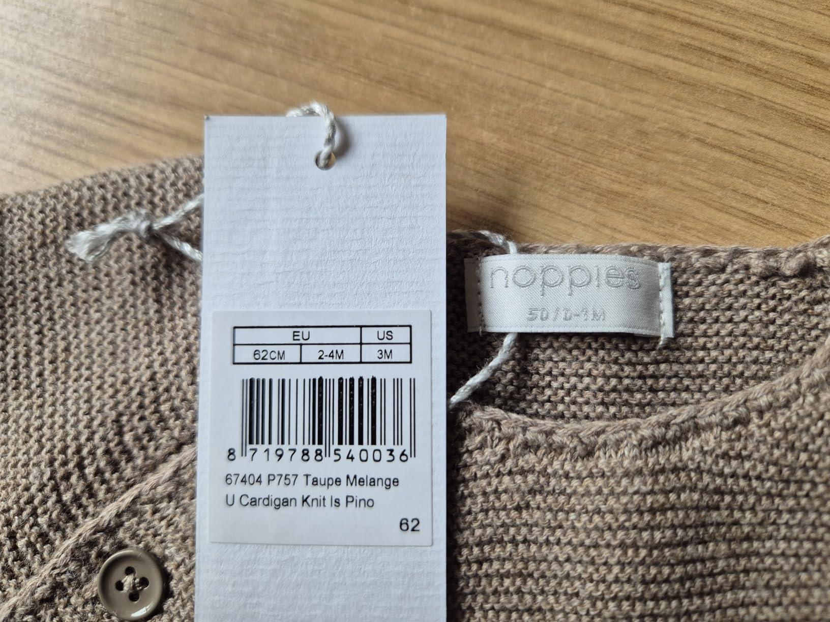 Zuckersüße Jacke aus Bio-Baumwolle