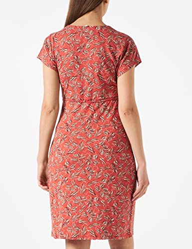 noppies-damen-umstandskleid-mit-kurzarm-und-all-over-print-hot-sauce image 8