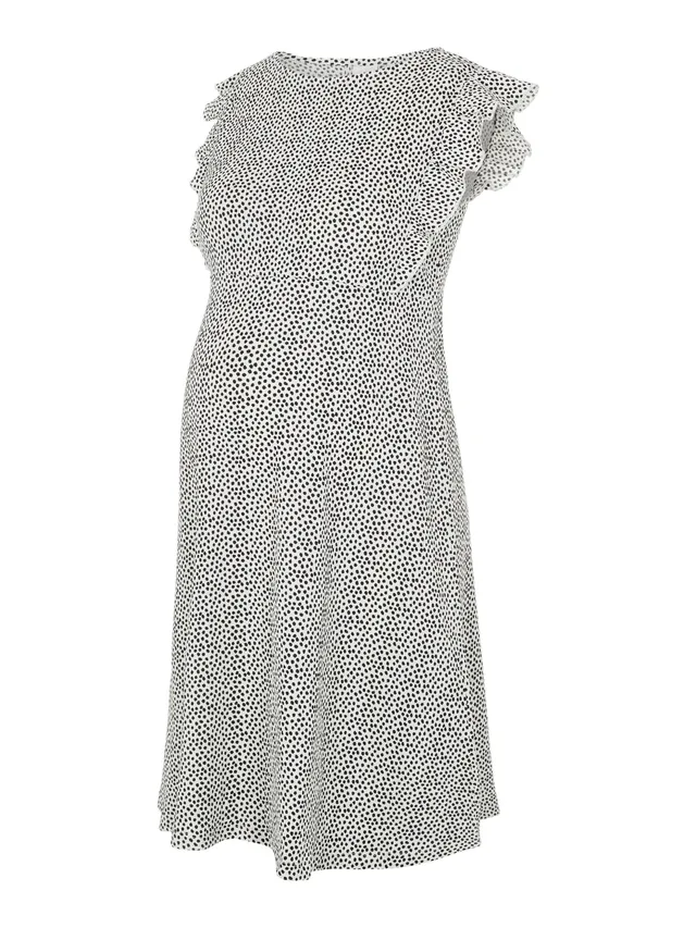 mamalicious-mleva-umstandsminikleid-kurzes-kleid-f-r-schwangere image 1