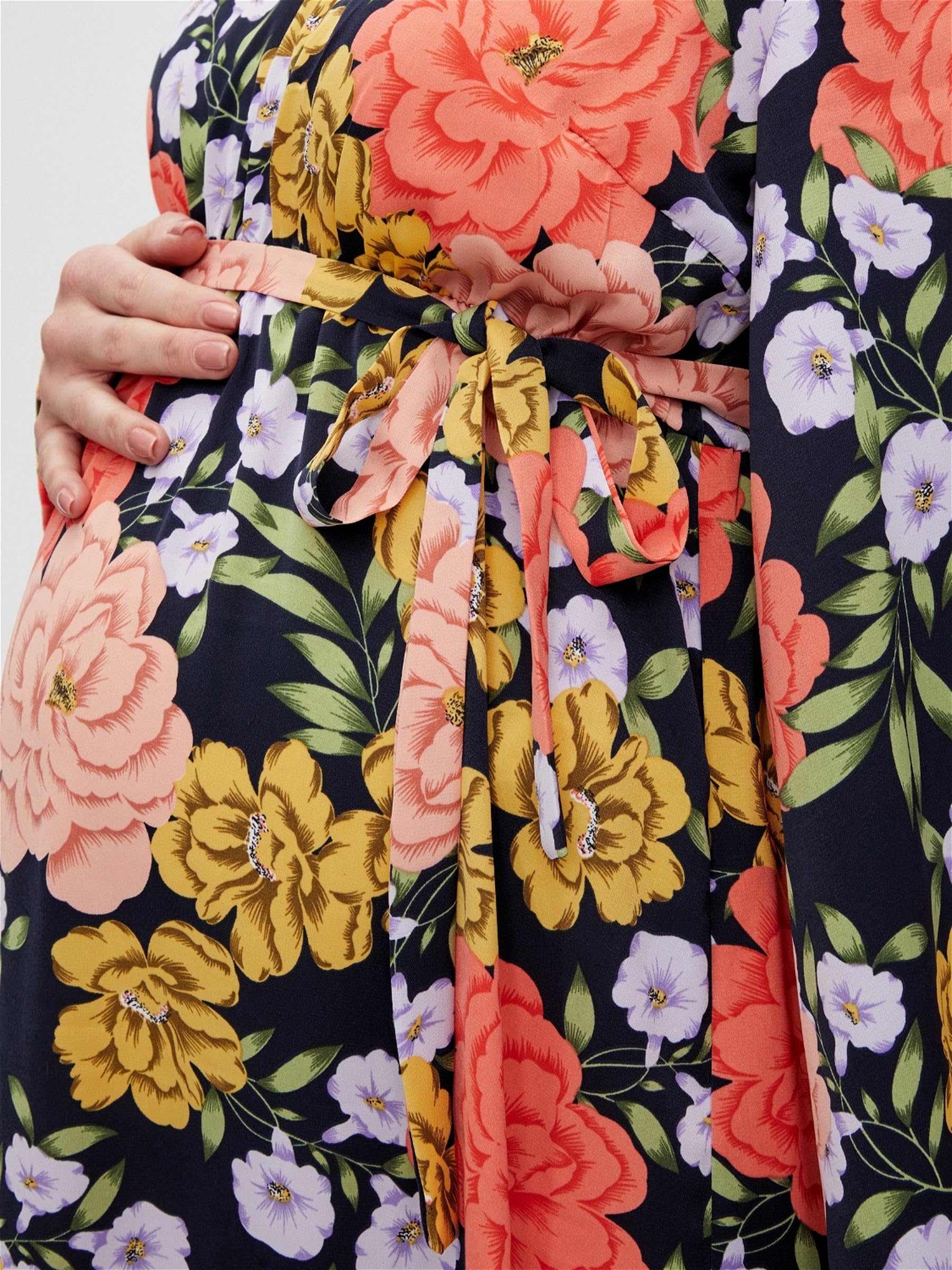 mamalicious-mama-licious-damen-umstandskleid-mlanta-langes-stillkleid image 6