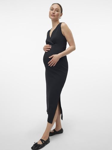 mamalicious-mlemily-umstandskleid-2-in-1-wickelkleid-mit-v-ausschnitt-stillfunkt image 8
