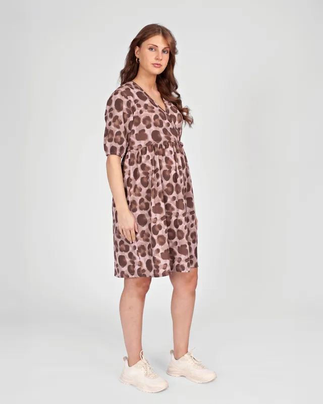 love2wait-kurzes-kleid-aop-pink-leopard image 1