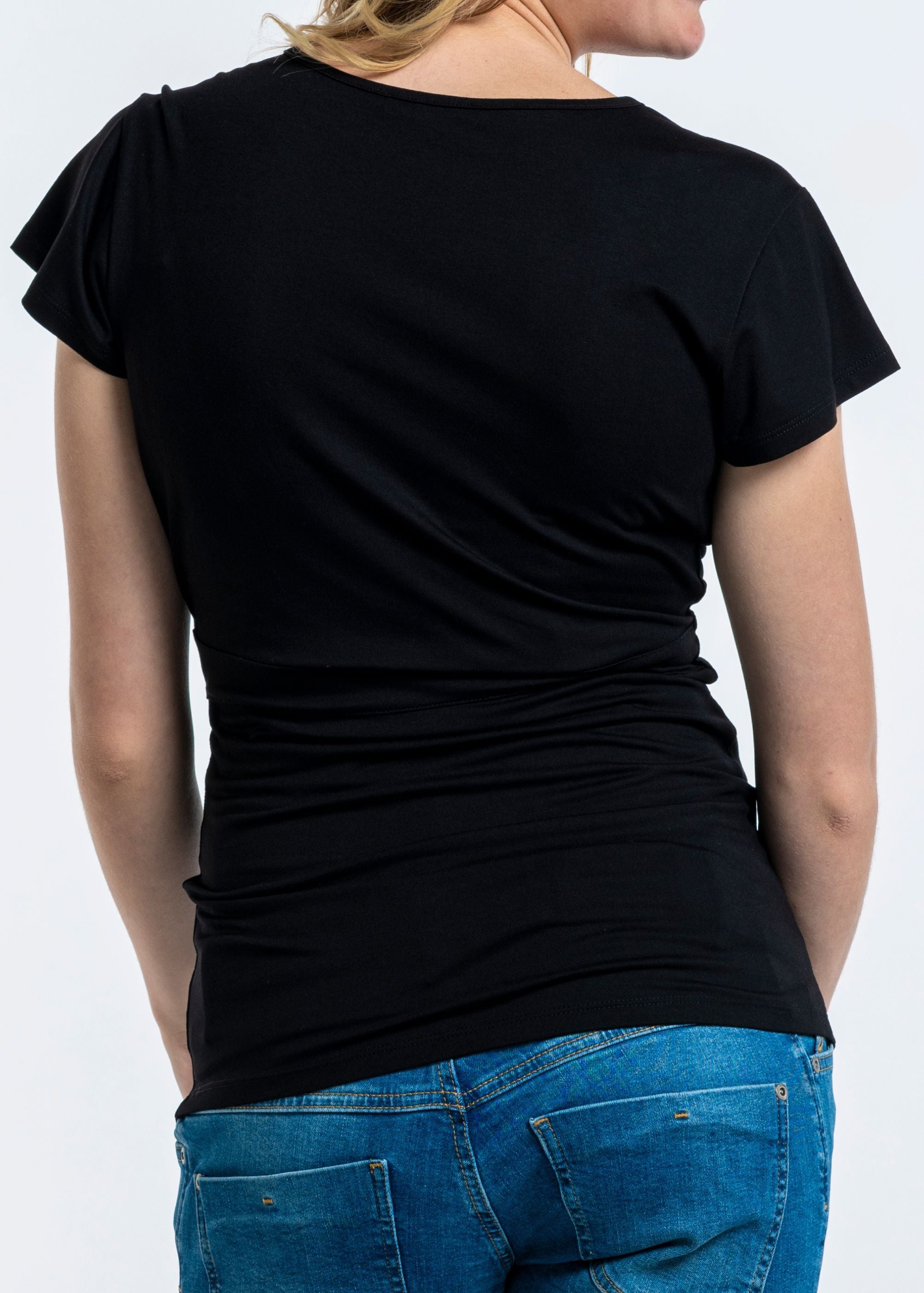 love2wait-top-nursing-ecovero-black-kurz-rmeliges-stilltop-mit-v-ausschnitt-und- image 3