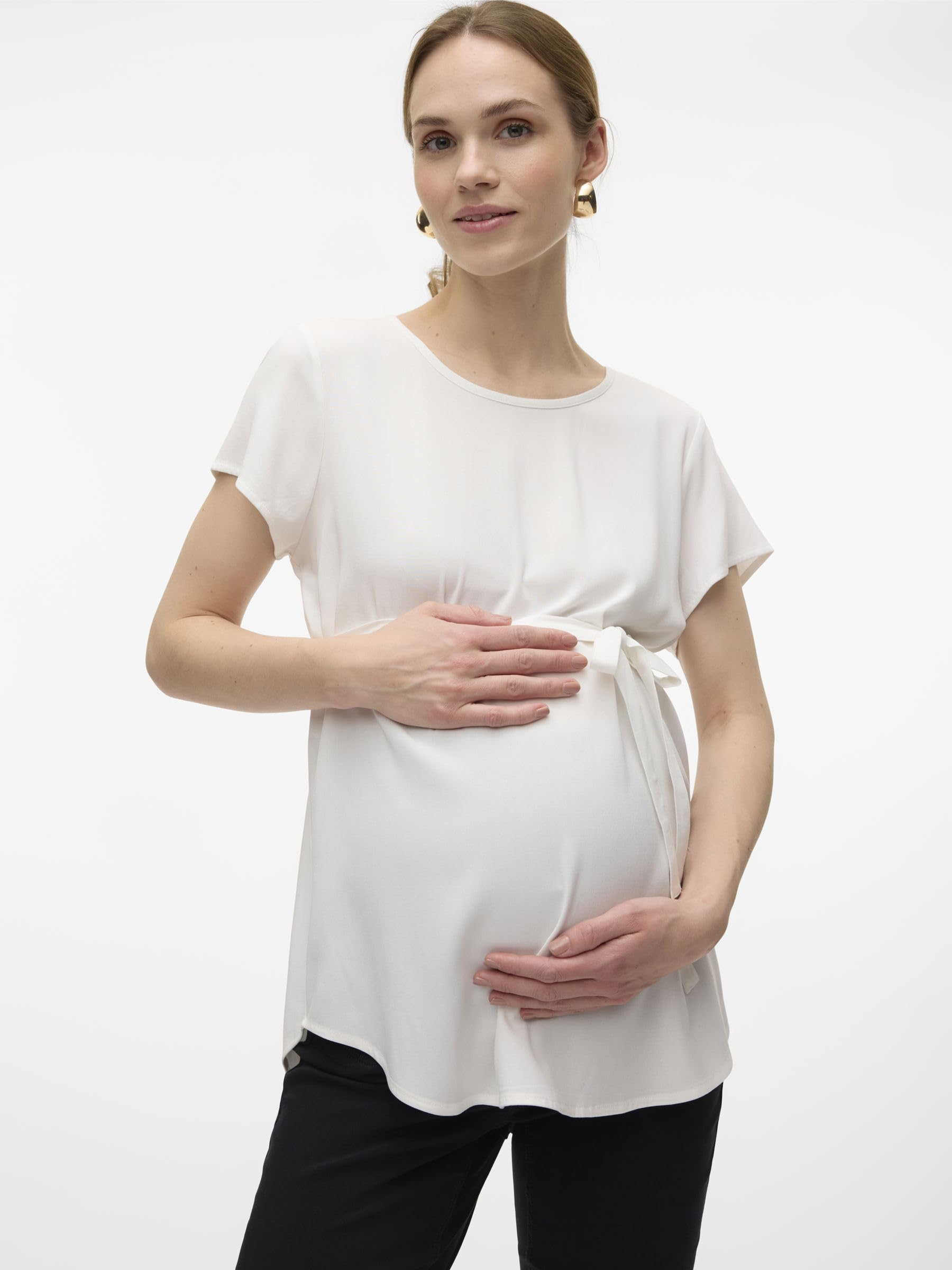 mamalicious-vmmbella-ss-top-wvn-ga-noos-umstands-t-shirt-aus-lenzing-ecovero-vis-2 image 2