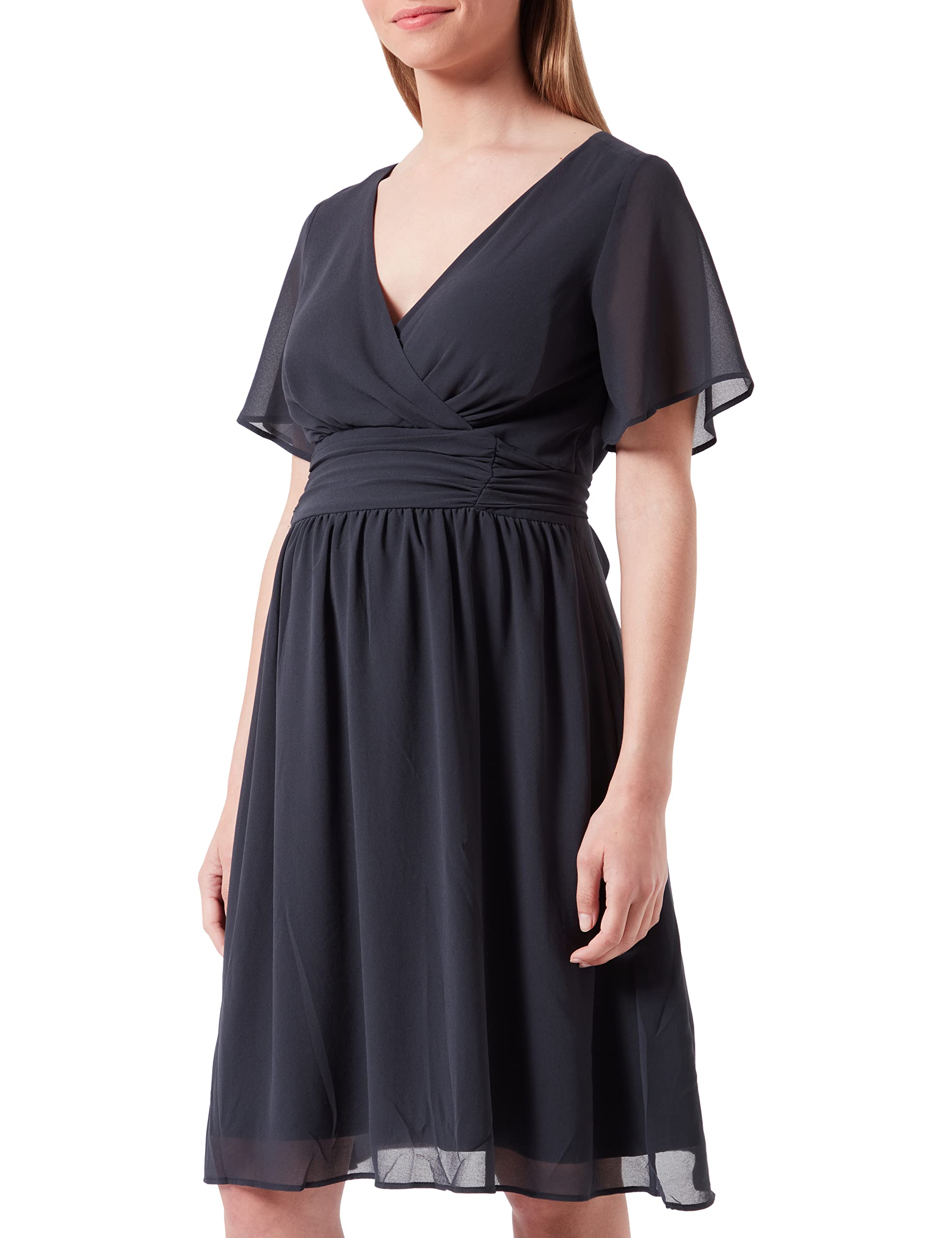 noppies-damen-kleid-dorris-kurz-rmelig-umstandskleid-mit-stillfunktion image 1