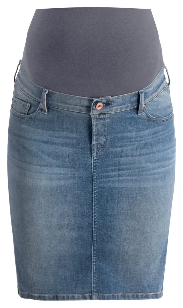 noppies-umstands-jeansrock-otb-misty-blue-jeansrock-mit-elastischem-bund-diverse image 1