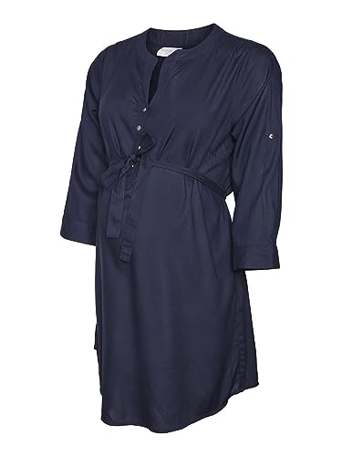 mamalicious-damen-mlmercy-3-4-woven-tunika-shirt-umstands-und-stilltunika-eco-vi image 8
