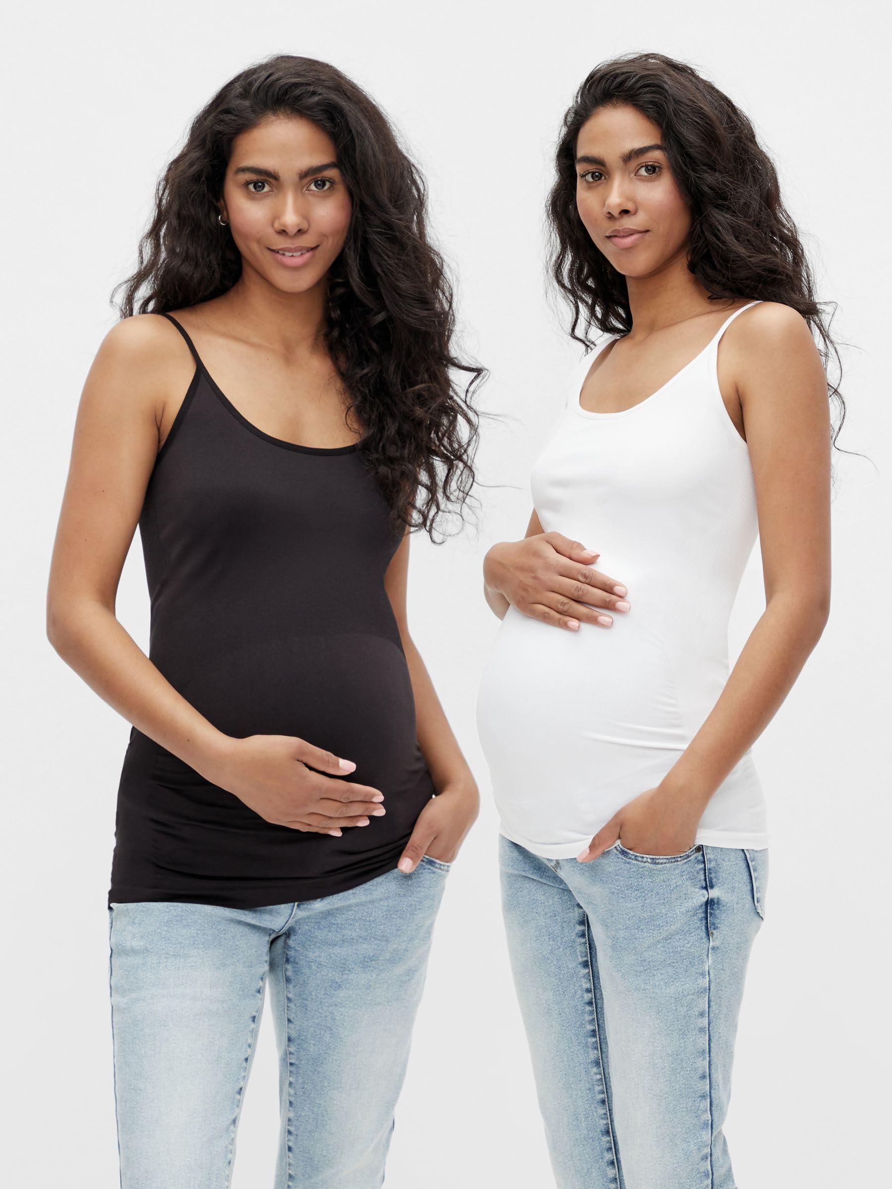 mamalicious-umstands-tr-gertop-2er-pack-nahtlos-verstellbare-spaghetti-tr-ger-sl image 2