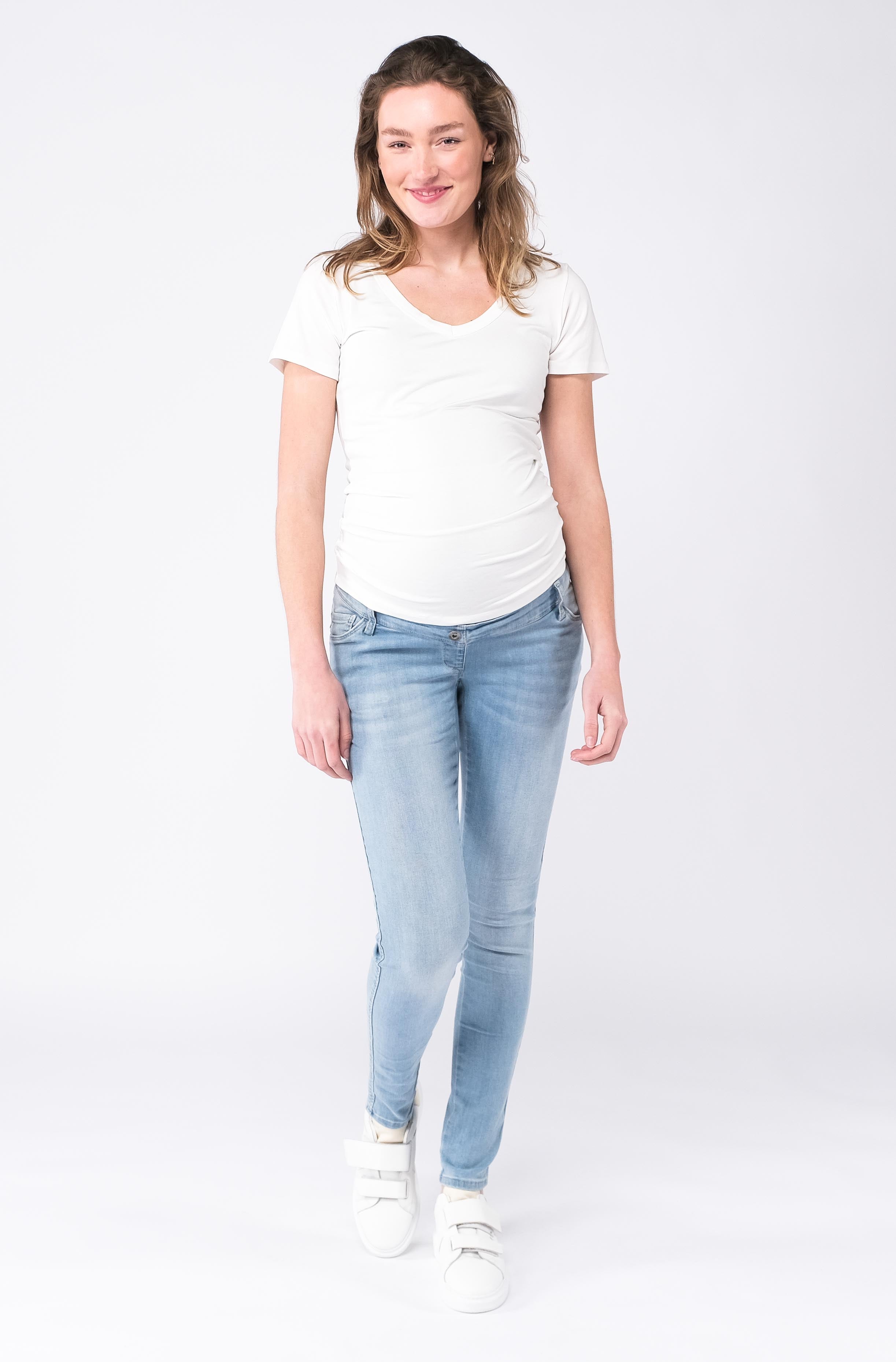 love2wait-jeans-sophia-32-skinny-fit-light-wash-umstandsjeans-in-32-l-nge image 1