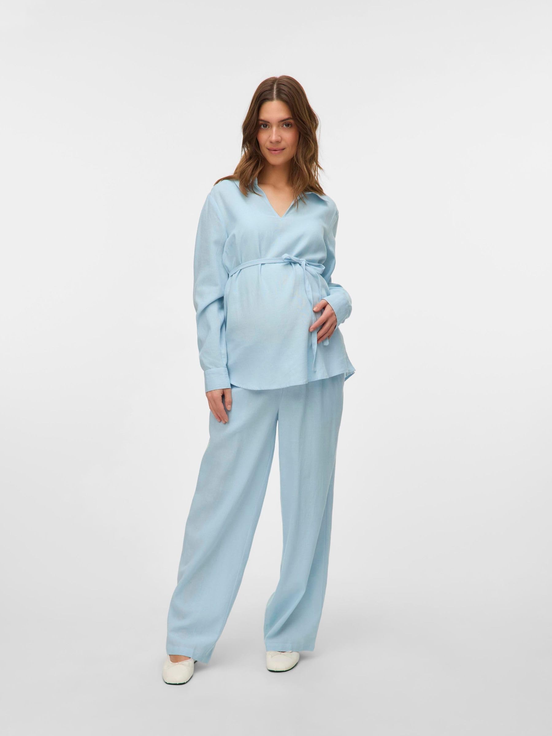 mamalicious-damen-umstands-hose-mit-weitem-beinschnitt image 3
