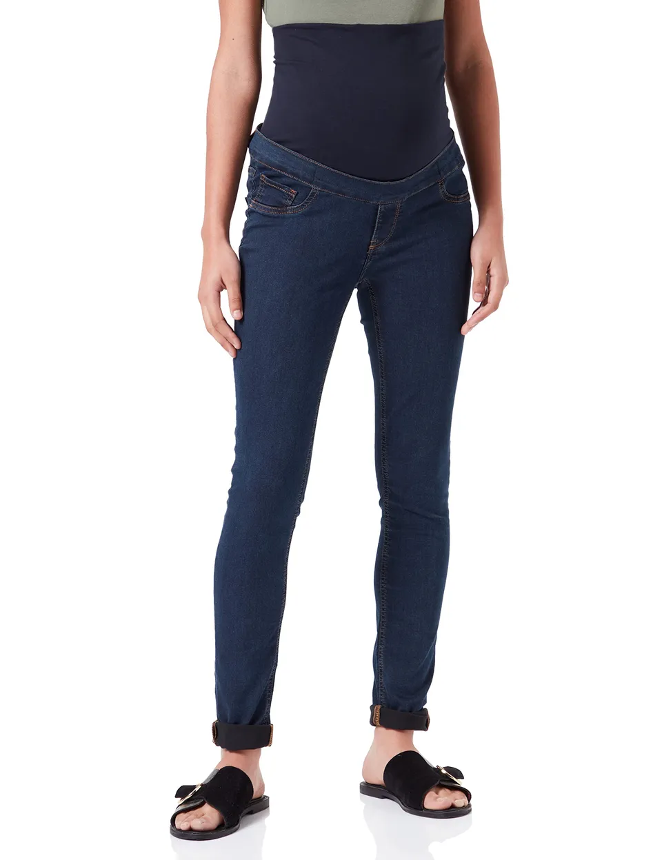 noppies-damen-jeans-jeans-otb-jegging-ella-midnight-blue-bequeme-umstands-jeggin image 1