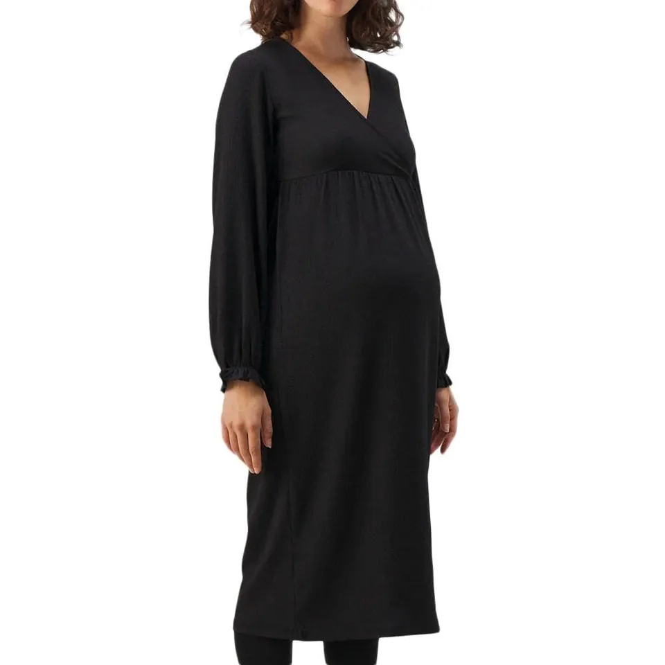 mamalicious-schwarzes-damenkleid-naomi image 1