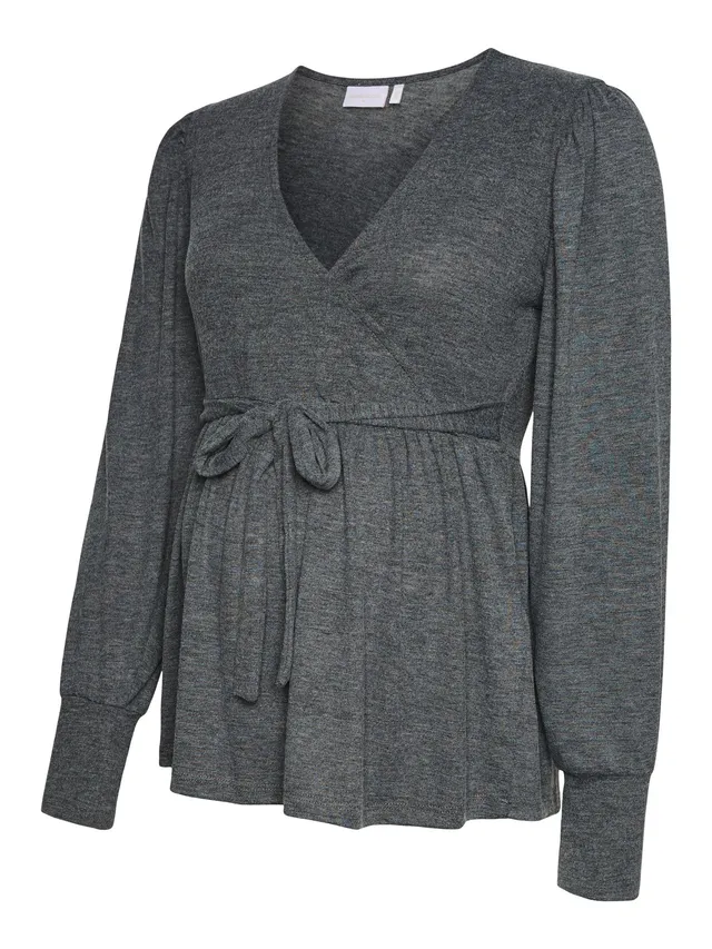 mamalicious-damen-umstandsbluse-stilltop-f-r-schwangerschaft-und-stillzeit image 1