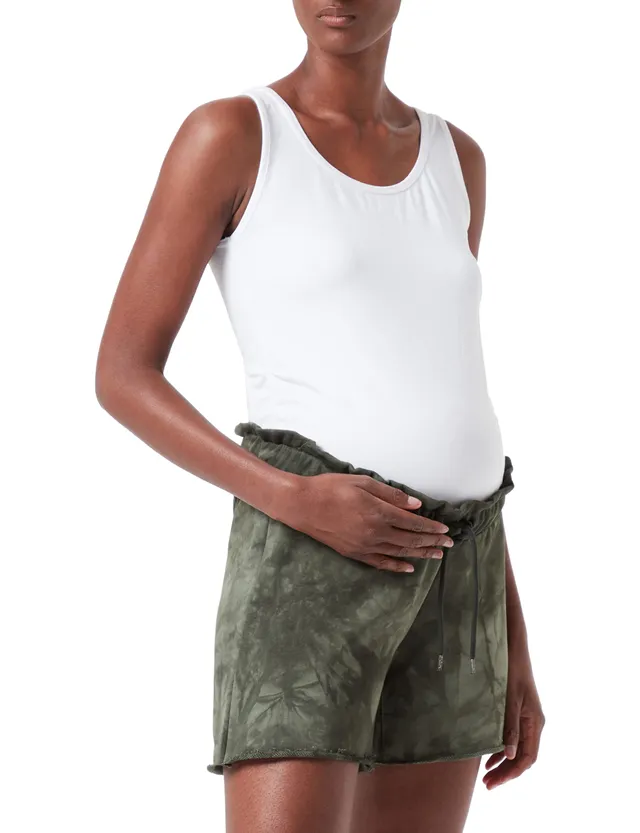 mamalicious-umstands-shorts-mit-elastischem-taillenbund-und-kordelzug-100-baumwo image 1