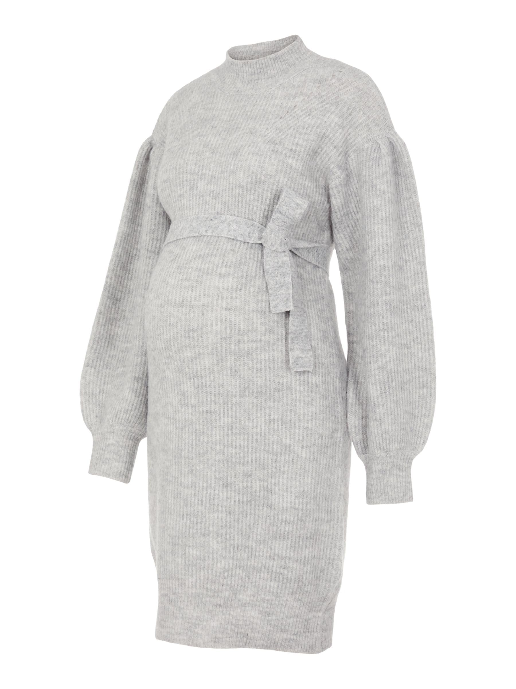 mamalicious-mllilli-l-s-knit-strickkleid-mit-ballon-rmeln-f-r-schwangere image 1