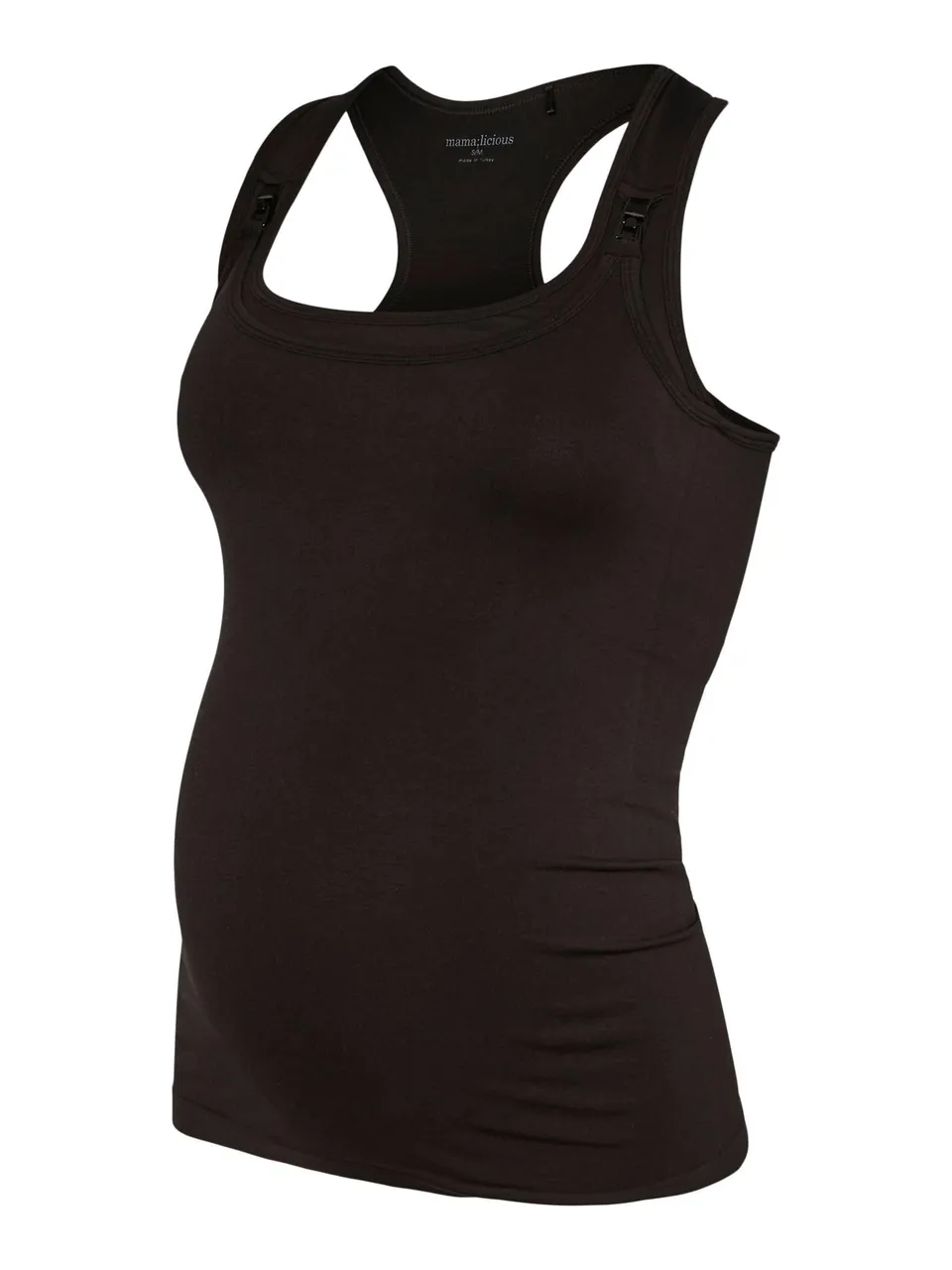 mamalicious-mlpilar-sportoberteil-slim-fit-still-tank-top-mit-u-ausschnitt-ringe image 1