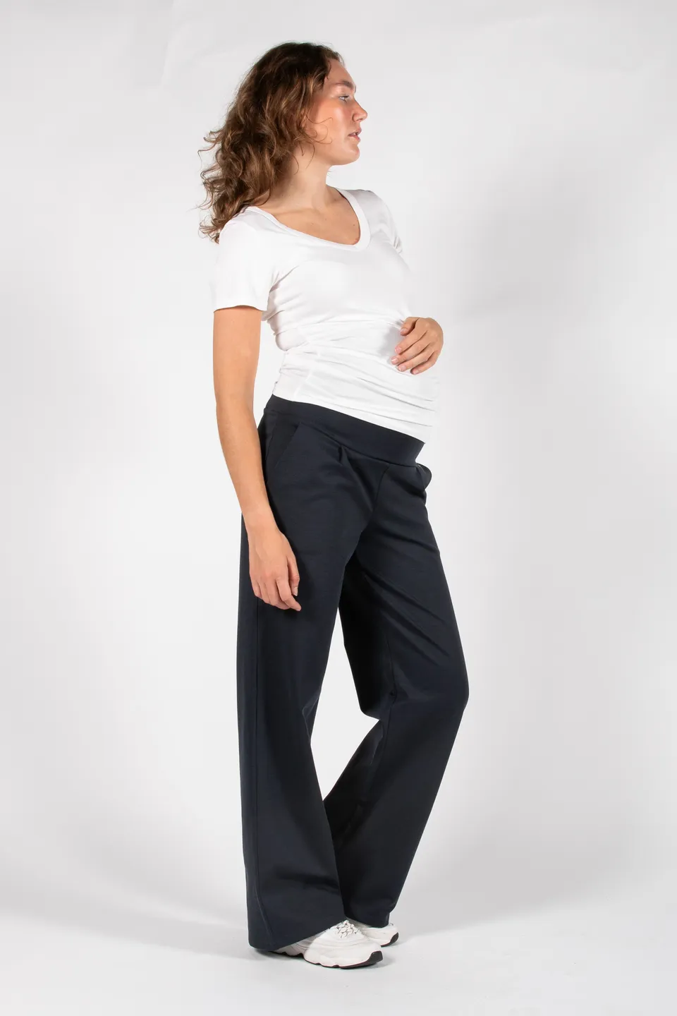 love2wait-pants-wide-leg-umstandsbrotre-mit-weitem-bein-und-angearbeitetem-bauch image 1
