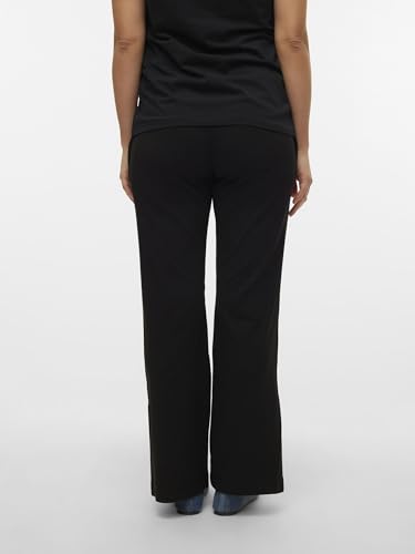 mamalicious-mlmila-damen-umstands-stoffhose-mit-elastischem-bund-pintuck-detail image 7