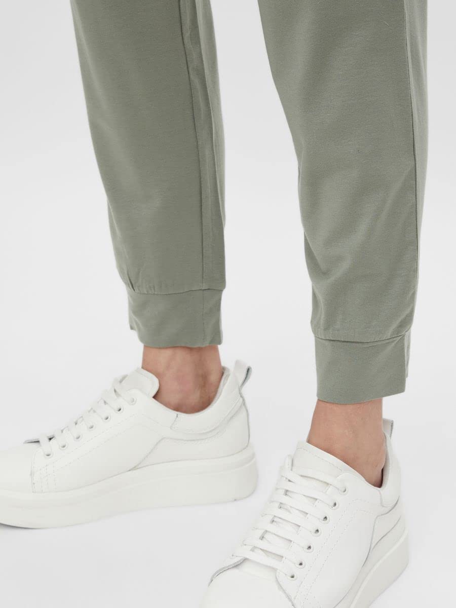 mamalicious-damen-mlcaylee-jrs-pant-e-a-hose-einfarbige-umstandshose-mit-elastis image 6