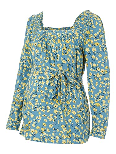 mamalicious-mlfransisca-langarm-bluse-mit-blumendruck-f-r-schwangere image 7