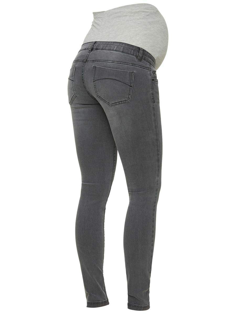 mamalicious-mllola-slim-grey-jeans-a-noos-graue-umstandsjeans-mit-stillfunktion image 7