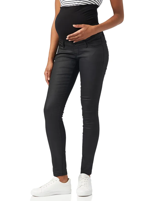 noppies-maternity-pants-otb-teddy-coated-beschichtete-umstandsjeans-mit-glanzloo image 1