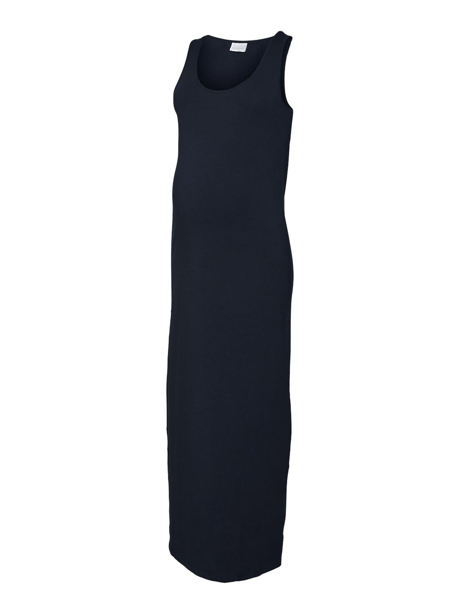 mamalicious-mlmia-umstandskleid-rmelloses-maxi-stillkleid-mit-hohem-schlitz image 1