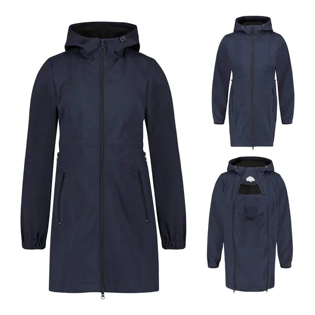 noppies-damen-jacket-rosann-umstandsjacke-blau-night-sky-p277 image 1