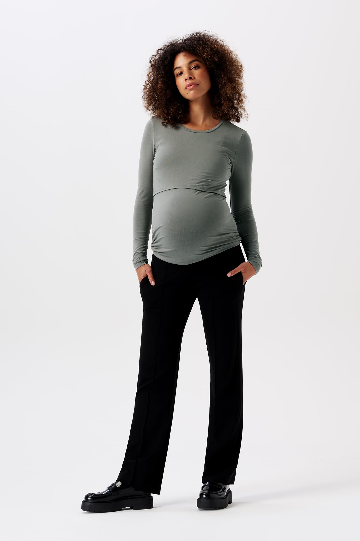 noppies-umstandshose-eili-straight-fit-pants-otb-gerade-geschnittene-schwangersc image 2