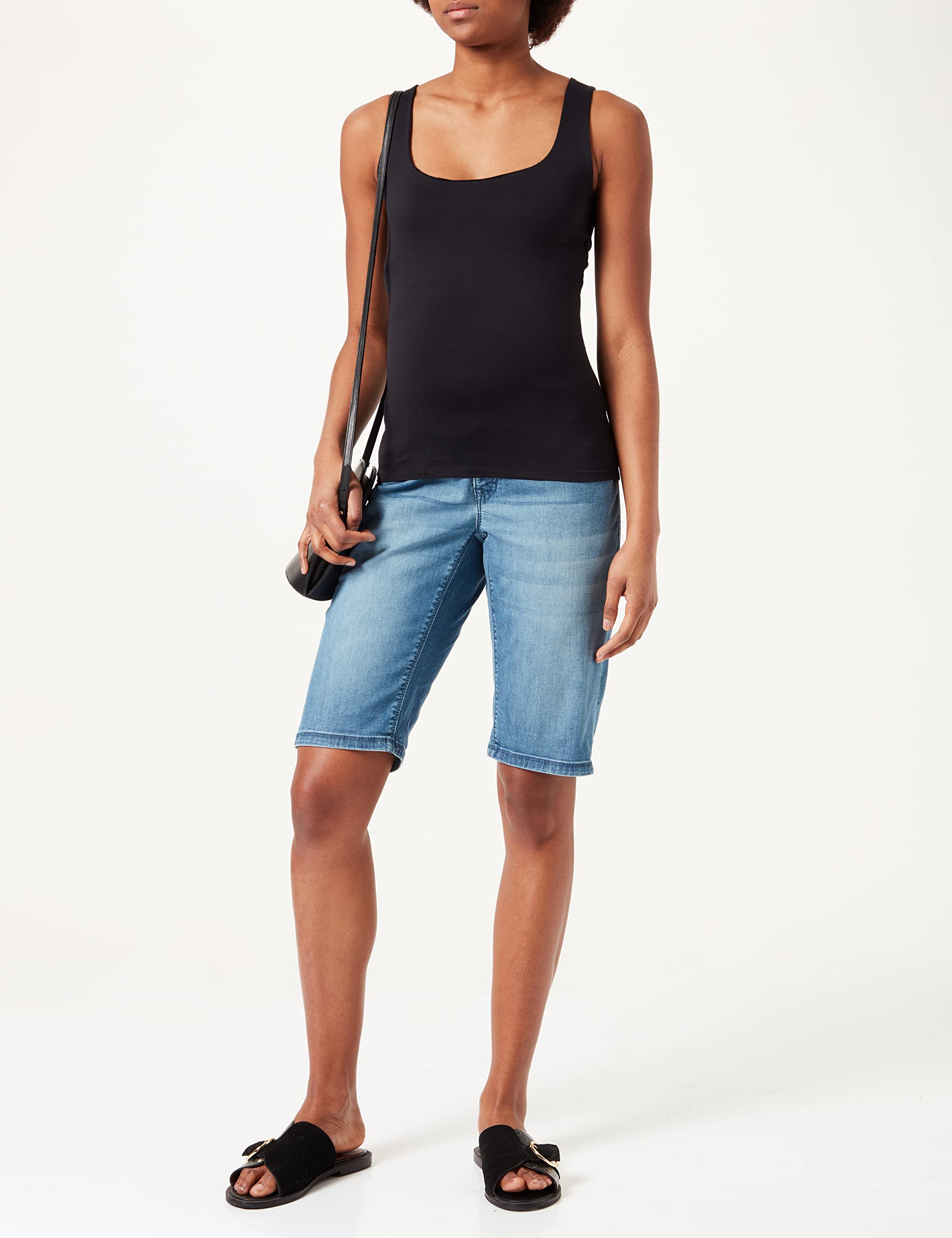 noppies-umstands-shorts-over-the-belly-latta-aged-blue-jeansshorts-mit-bauchband image 2