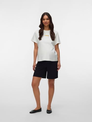 mamalicious-mlmila-umstands-shorts-normal-geschnittene-kurze-hose-mit-hoher-tail image 8