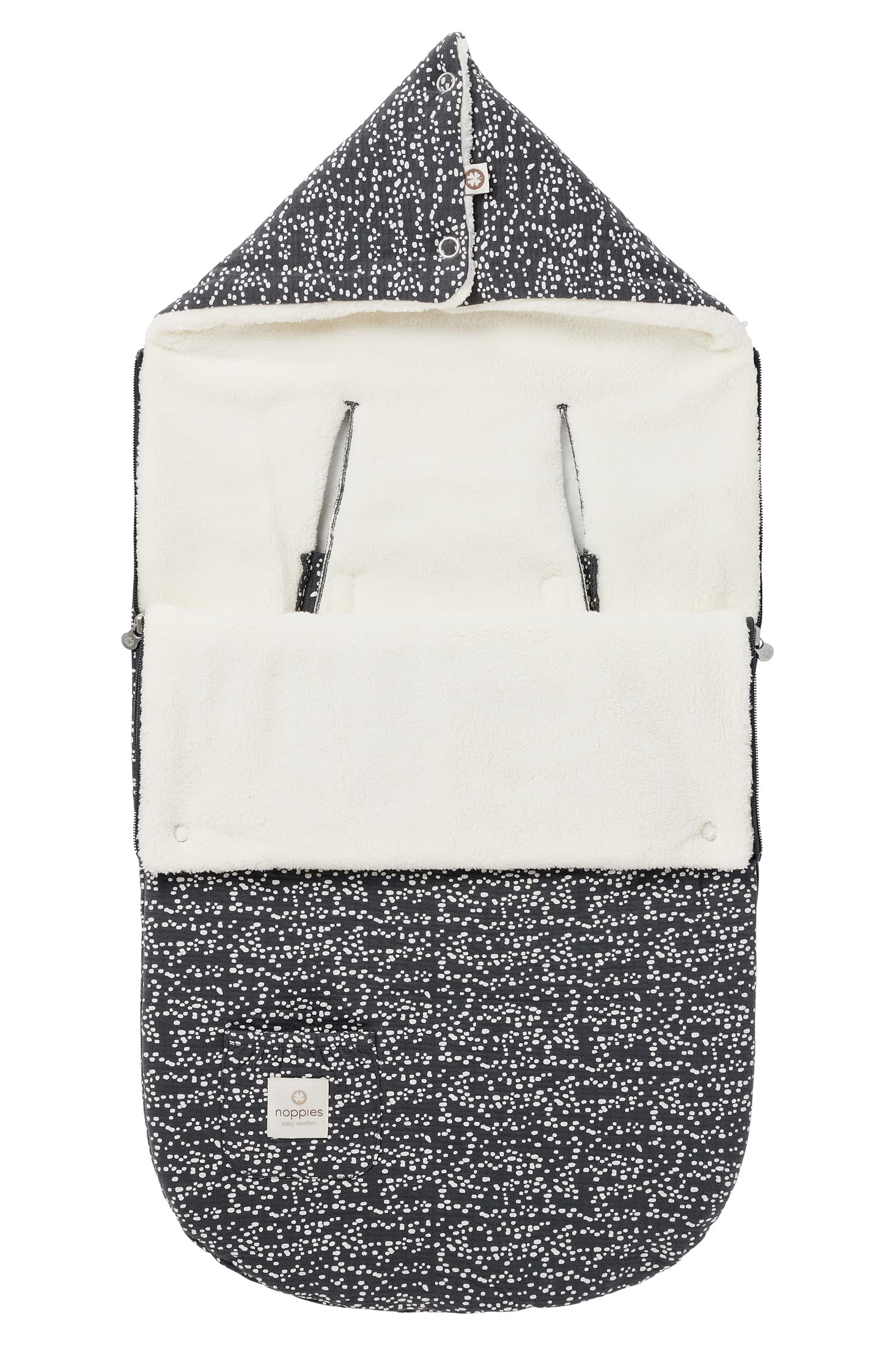 noppies-unisex-autositz-fu-sack-teddy-fancy-dot-aus-jersey-tog-4-5-nachhaltig-3- image 1