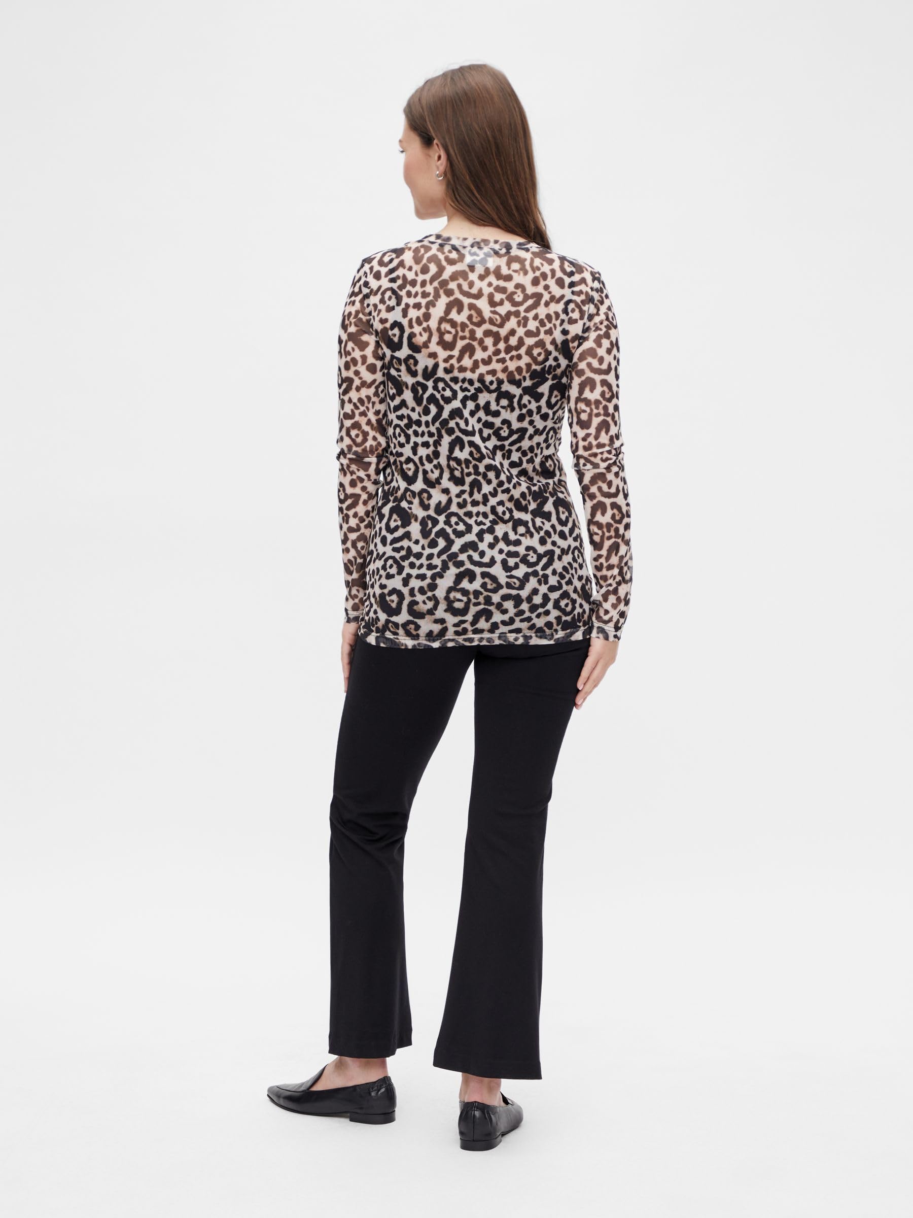 mamalicious-mlsonia-l-s-mesh-top-langarmshirt-mit-leomuster image 3