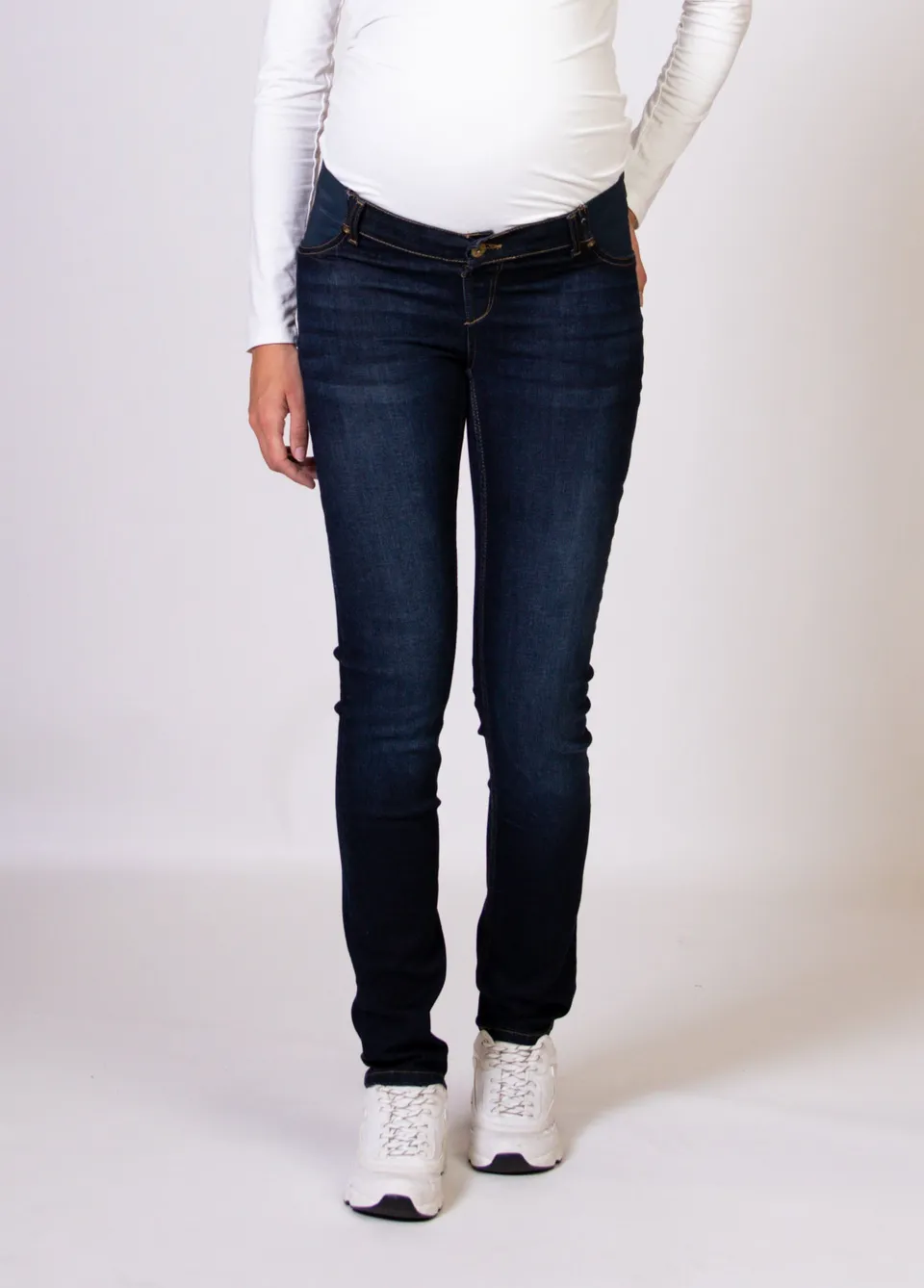 love2wait-emerald-straight-fit-jeans-b999036-022-dark-wash-umstandsjeans-mit-ela image 1